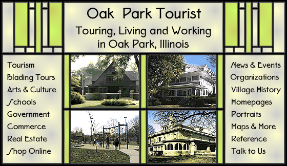 Oak Park Tourist Navigation Panel